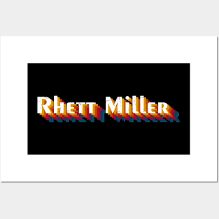 retro vintage Rhett Miller Posters and Art